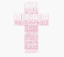 Picture of The Lord's Prayer Decorative Cross - No Border