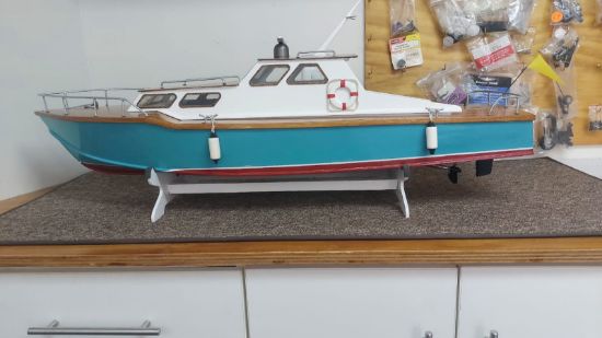 Picture of 'Alice' - 1:10 Scale RC Wooden Yacht Kit